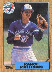 1987 Topps Baseball Cards      537     Rance Mulliniks